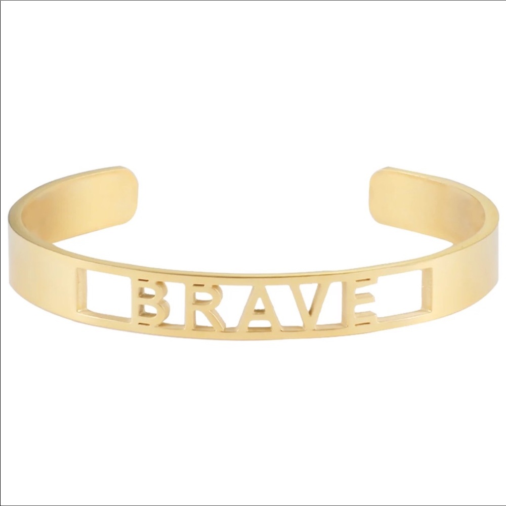 BRAVE Bangle.💪 A message to help you keep going.